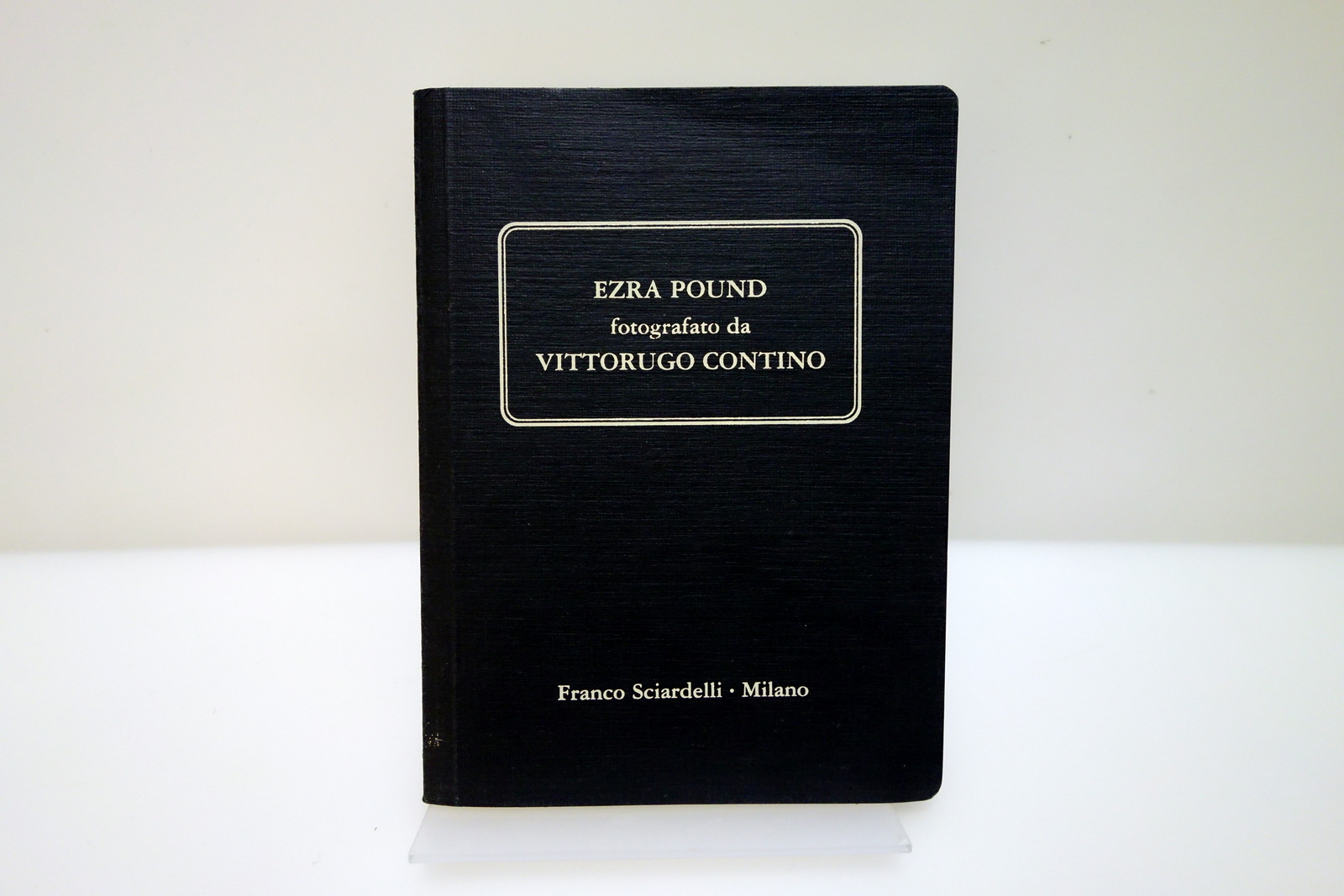 Ezra Pound Fotografato da Vittorugo Contino Franco Sciardelli Milano 1996