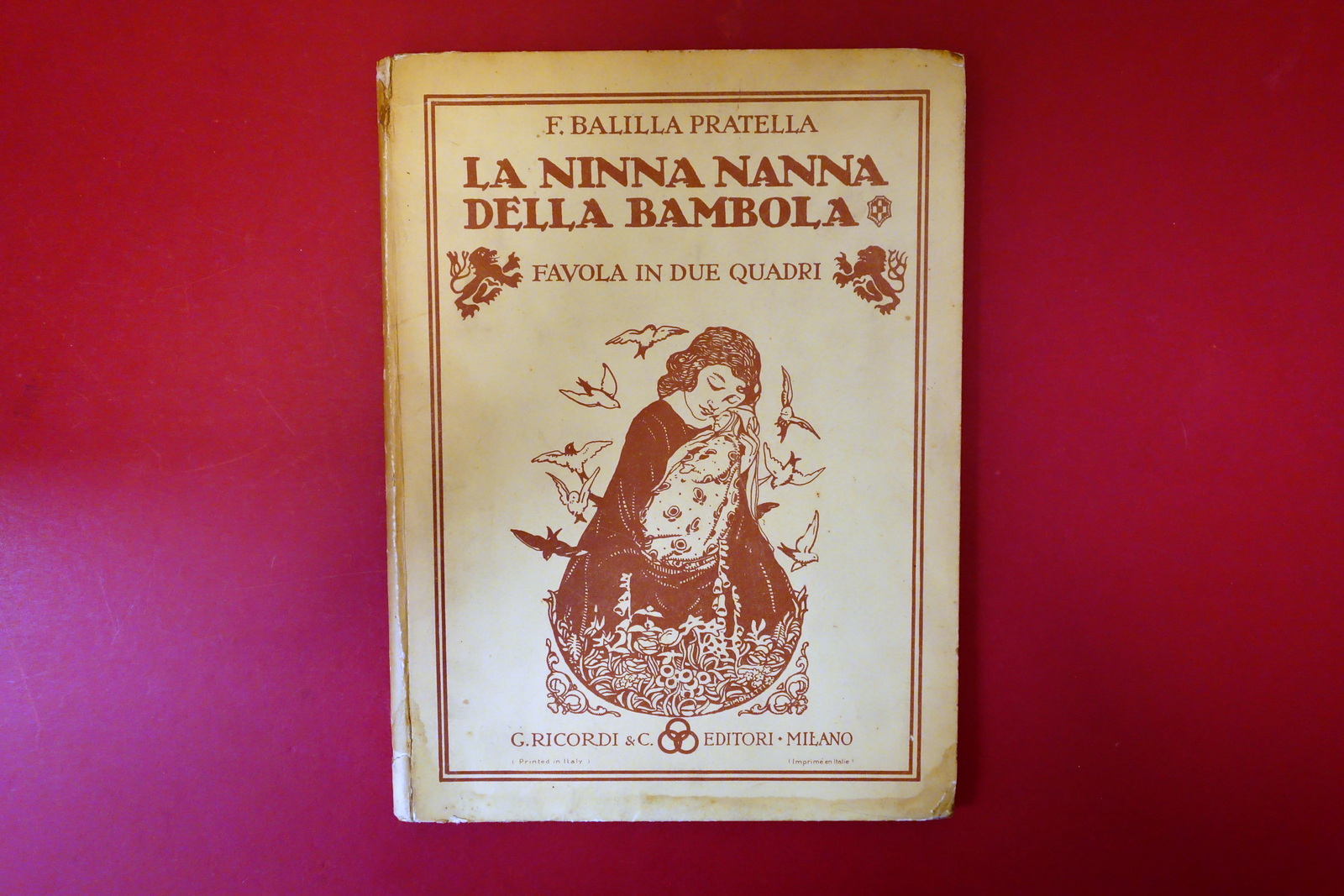 F. Balilla Pratella La Ninna Nanna della Bambola Ricordi 1923 …