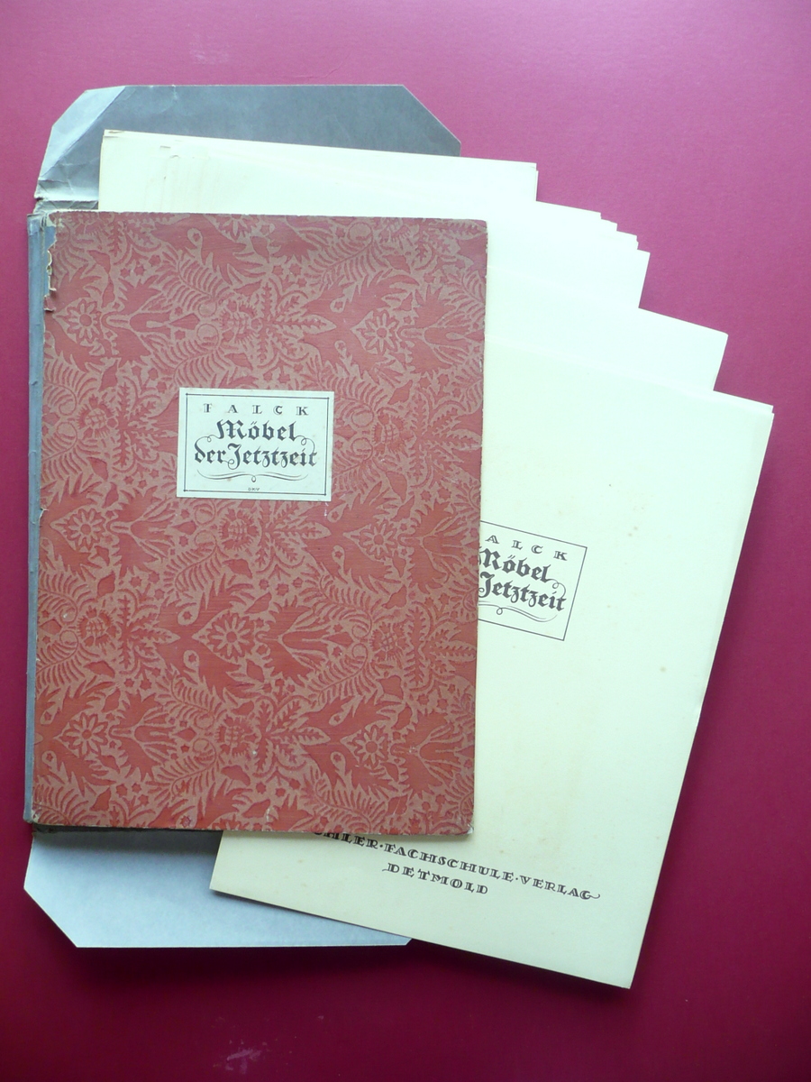 Falck Mobel der Zetztzeit Detmold Cartella 39 Tavole Arredi Primo …