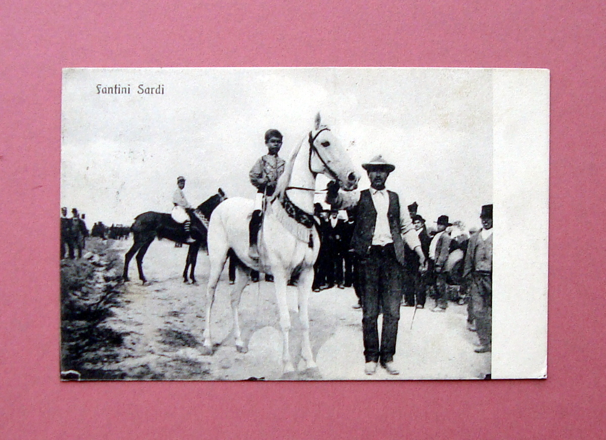 Fantini Sardi Cartolina viaggiata 1903 Sardegna