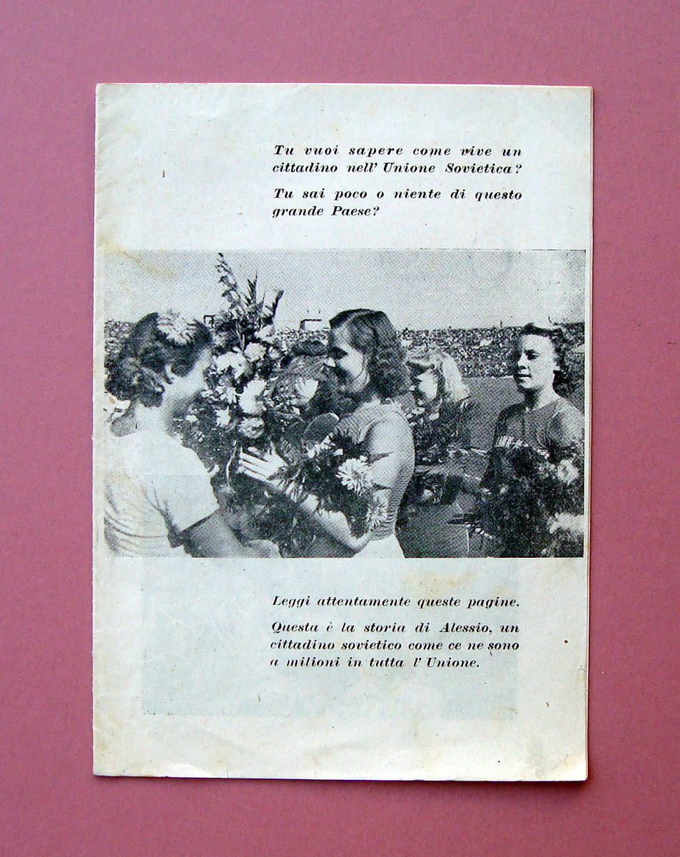 Fascicolo Propaganda Fronte Popolare Vita in Unione Sovietica