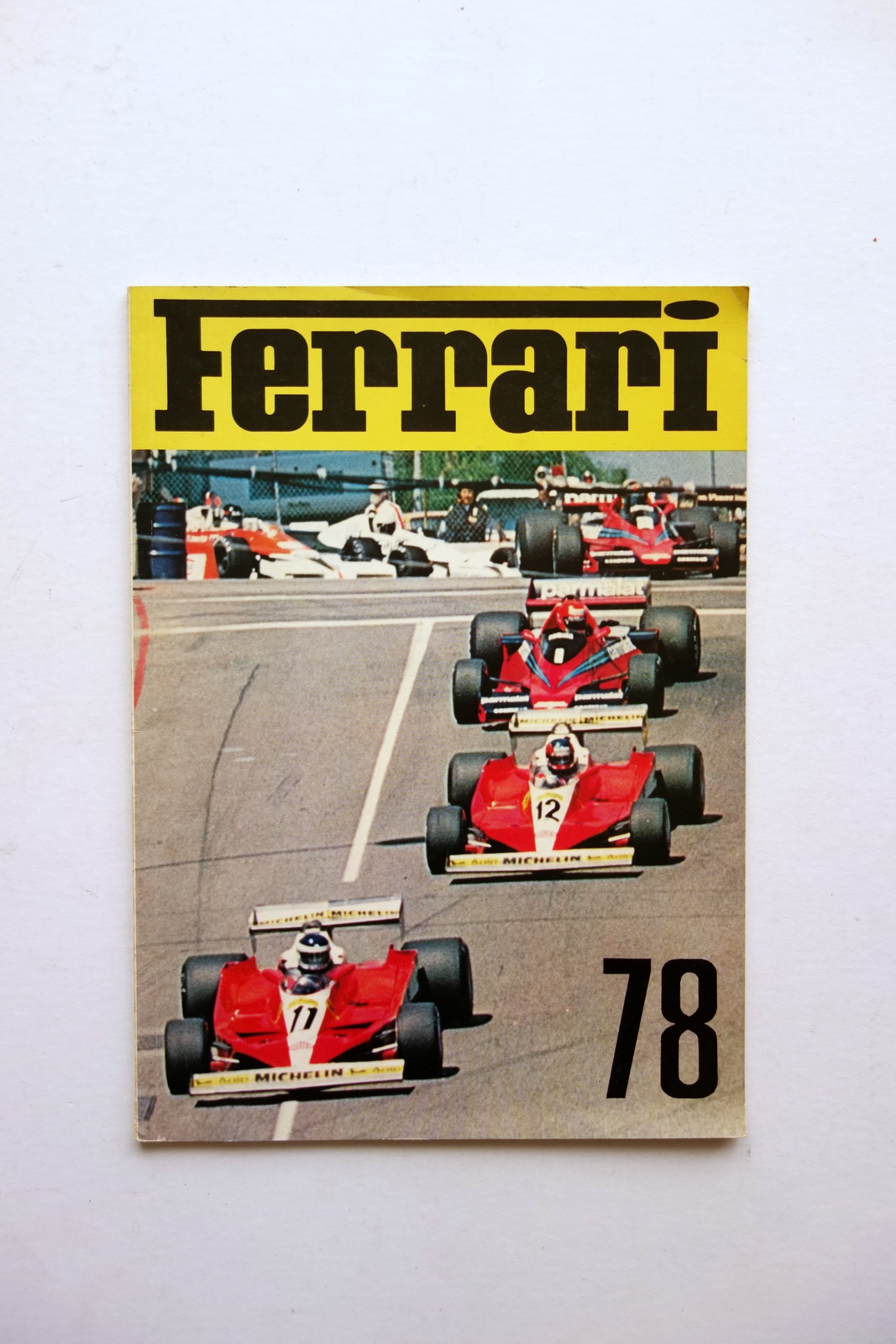 Ferrari 1978 Annuario Mondiale F1 Gare Sport Auto Maranello