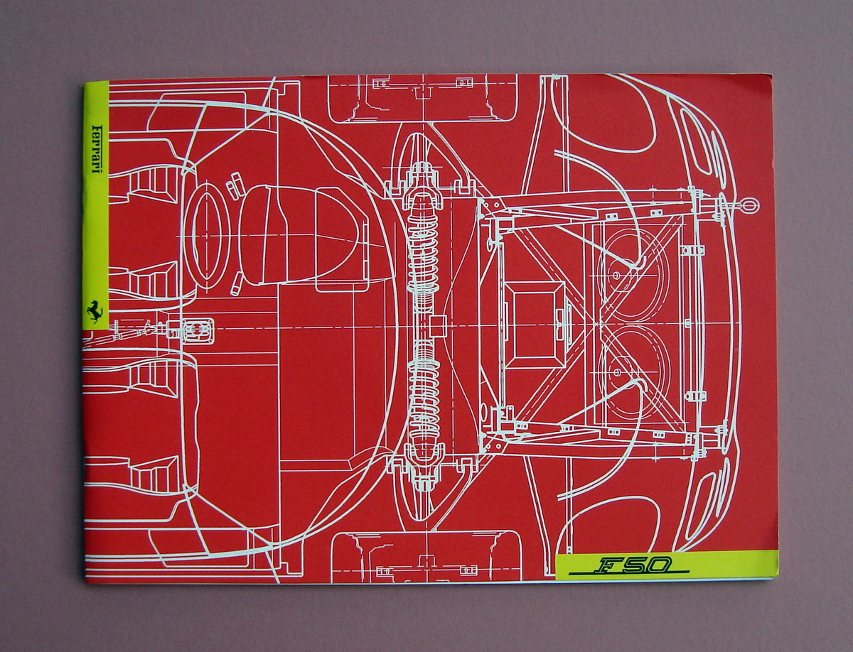 Ferrari F50 Maranello automobilismo supersport come nuovo No Diapositiva