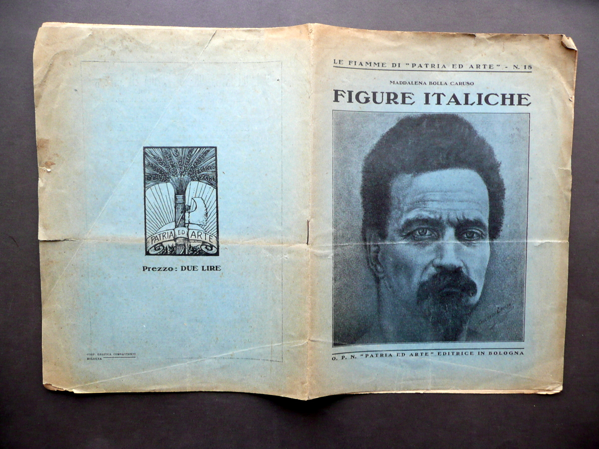 Figure Italiche Num. 18 Maddalena Bolla Caruso Patria ed Arte …