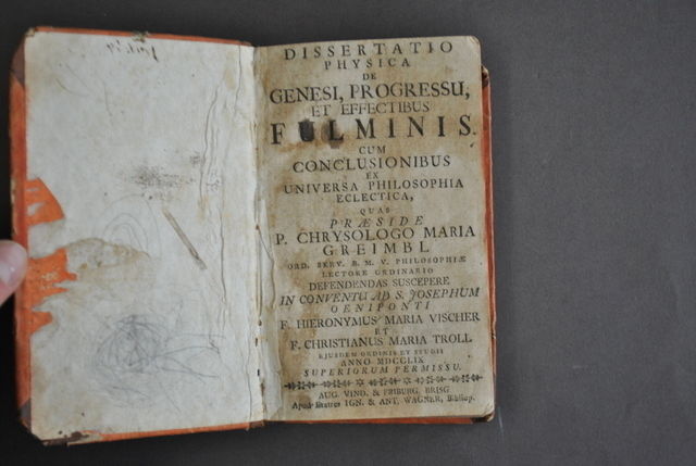 Fisica Effetti Genesi Fulmini Elettricit‡ Greimbl Lacus Luci Tyroli Tirolo …