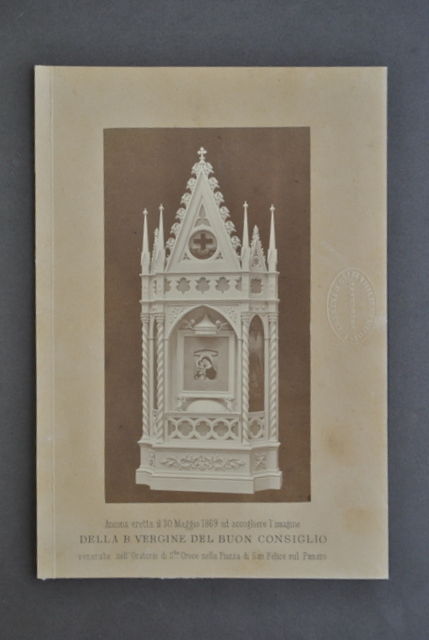 Fotografia Albumina Ancona Vergine Buon Consiglio San Felice Modena Firenze …