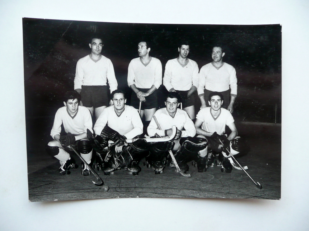 Fotografia Originale Hockey Squadra Amatori Modena Foto Vignoli 1963 Sport …