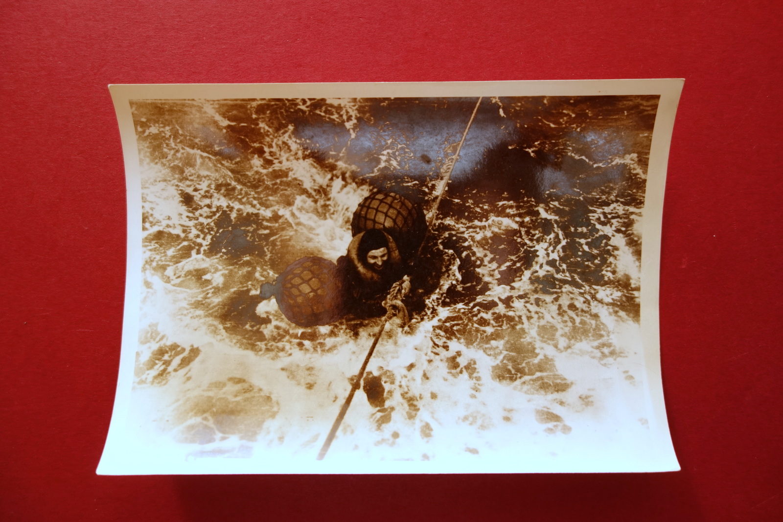 Fotografia Originale Marinaio Tedesco U-Boot Smmergibile Marina 1944 WW2 Guerra