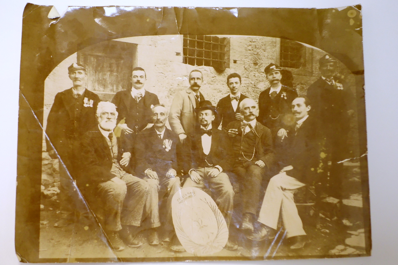 FOTOGRAFIA ORIGINALE PRISCA FIDES ANTICA FEDELTA' PAVULLO PRIMI '900