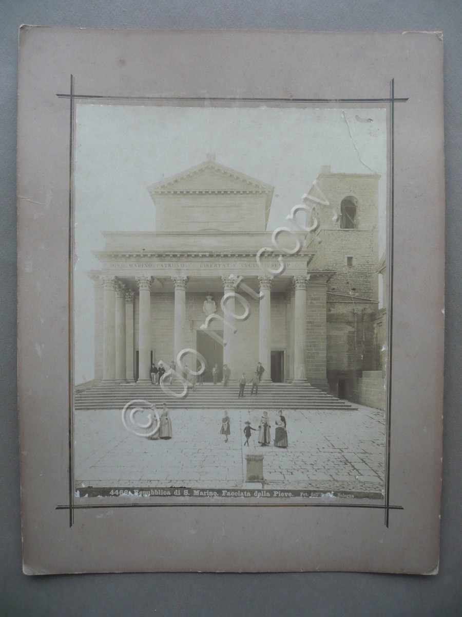 Fotografia Originale San Marino Facciata Pieve Foto Emilia Bologna Fine …