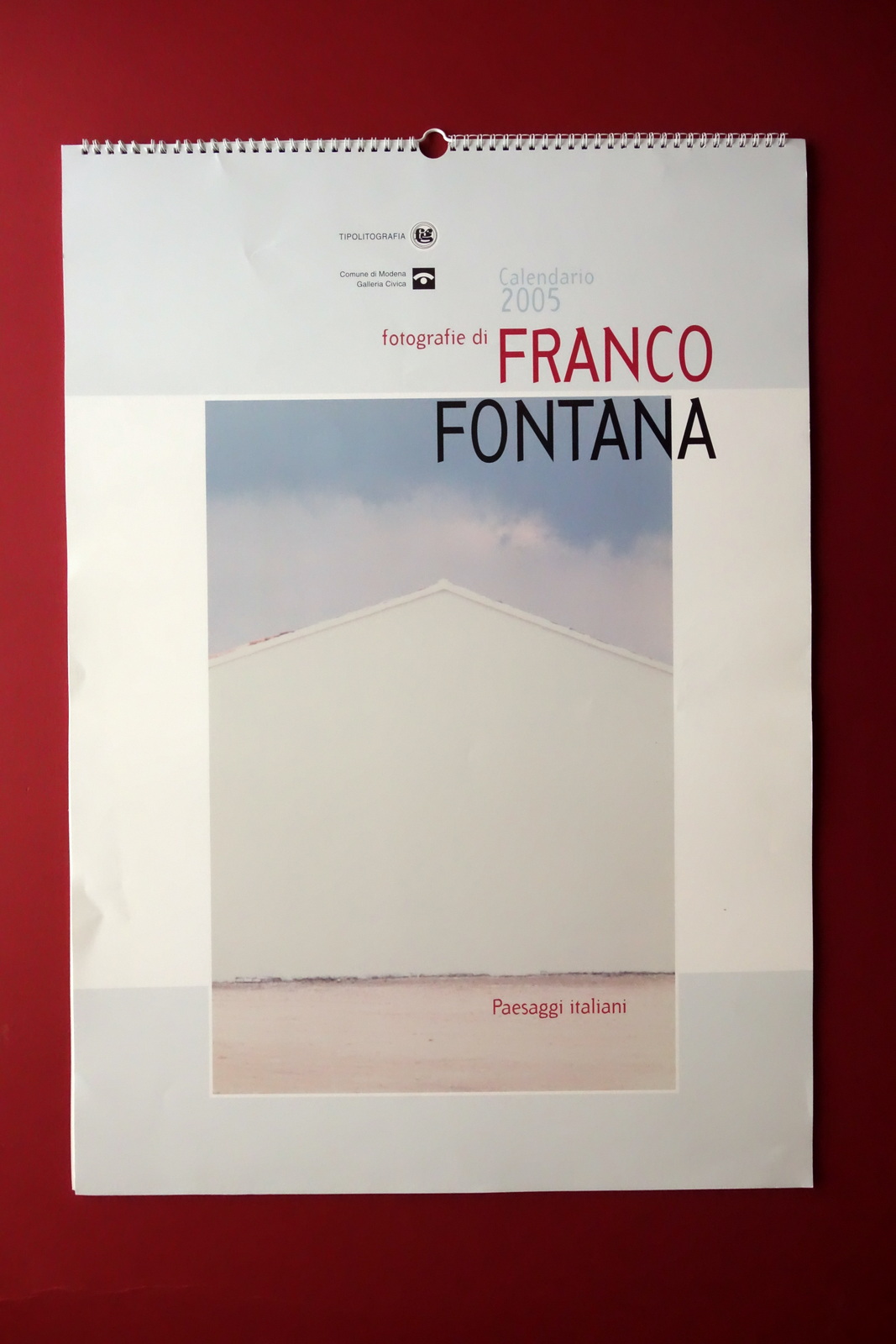 Franco Fontana Calendario 2005 Paesaggi Italiani Modena Fotografia