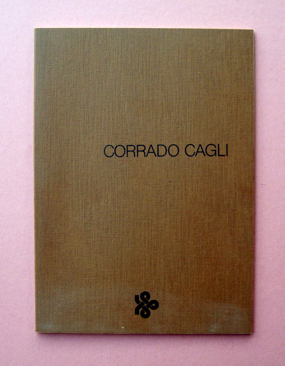 Franco Russoli Corrado Cagli SaoArte Modena 1982 catalogo arte