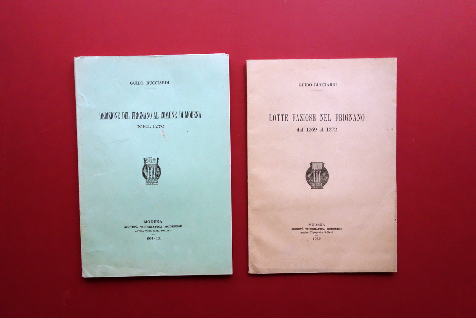 Frignano Dedizione al Comune di Modena Lotte Faziose Guido Bucciardi …