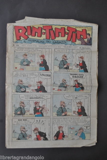 Fumetti Giornalino dei Ragazzi Rin Tin Tin Rin-Tin-Tin N. 203 …