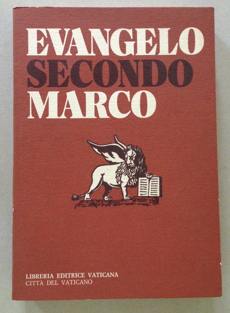 G. Nolli Evangelo Secondo Marco Libreria Editrice Vaticana 1980