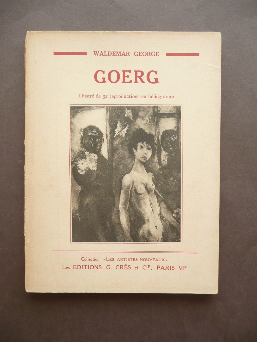 GEORGE WALDEMAR GOERG PARIGI G. CRES 1929