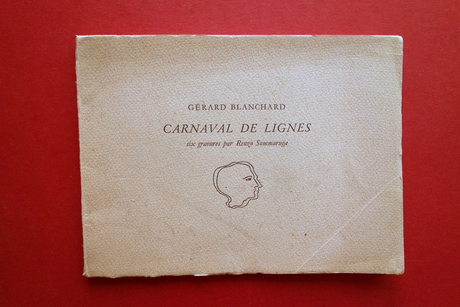 Gerard Blanchard Carnaval de Lignes R. Sommaruga 1954 Dedica Autografa …
