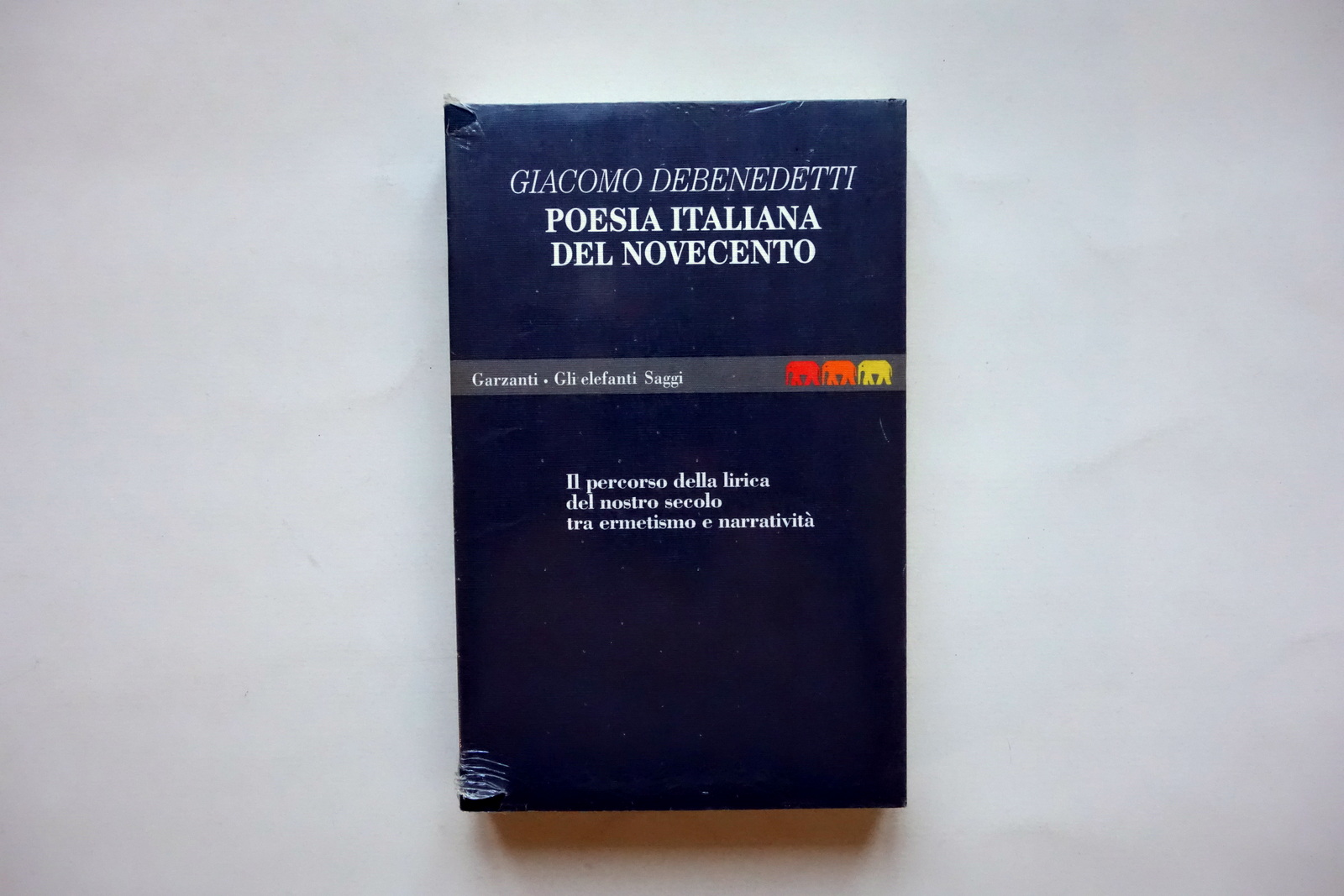 Giacomo Debenedetti Poesia Italiana del Novecento Garzanti Nuovo Sigillato