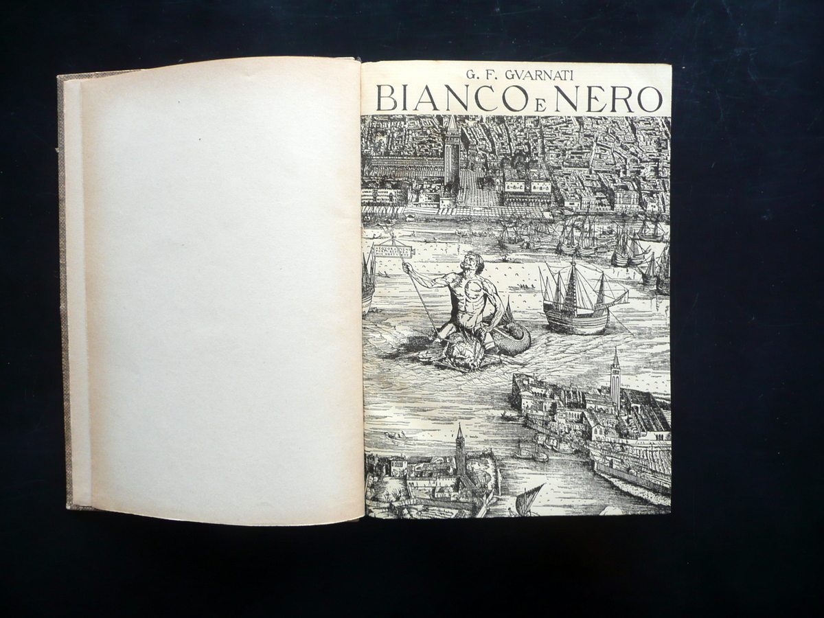 Giacomo Francesco Guarnati Bianco e Nero Stampa d'Arte Occidentale Hoepli …