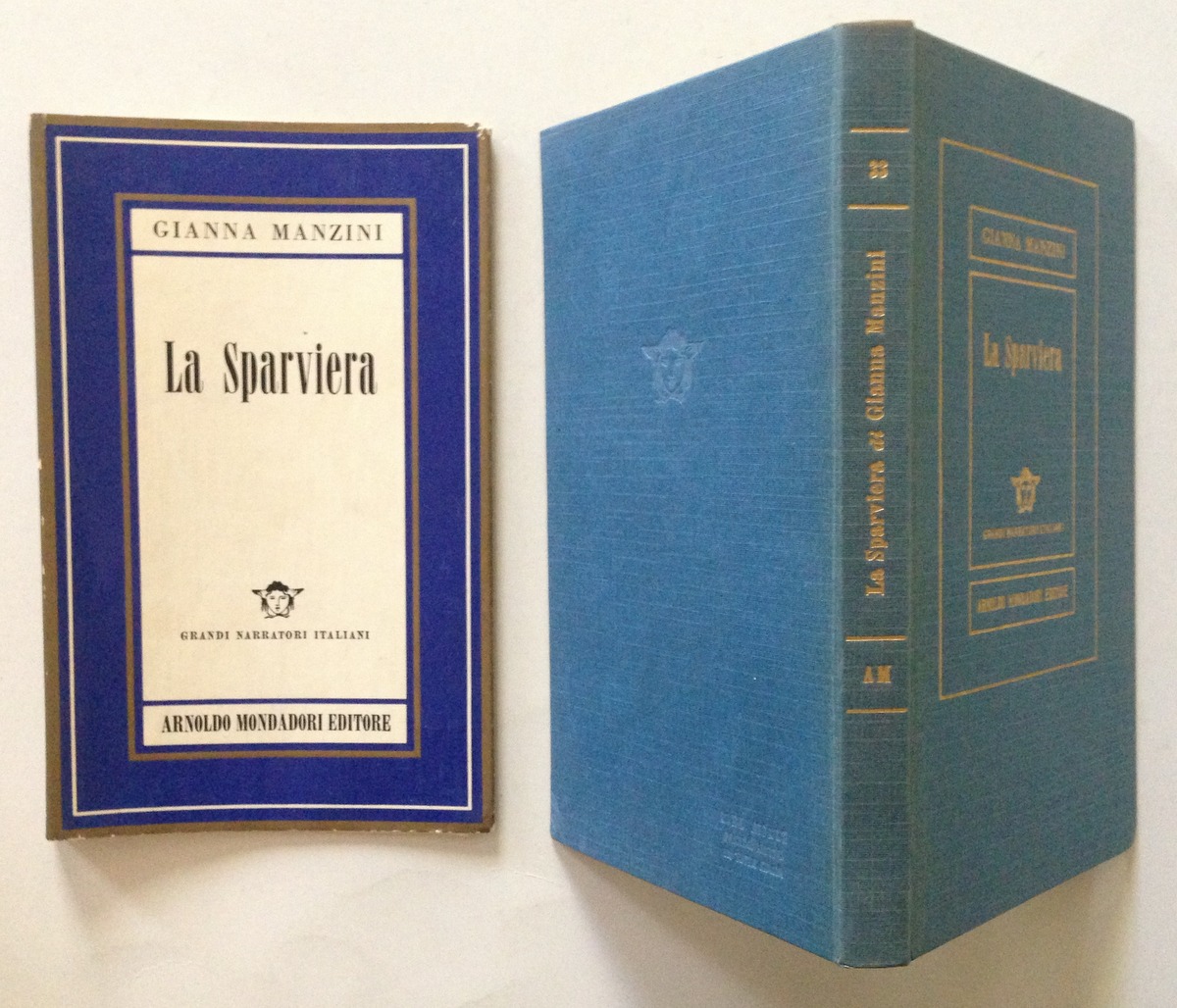 Gianna Manzini La Sparviera Mondadori Editore 1956 Prima Edizione