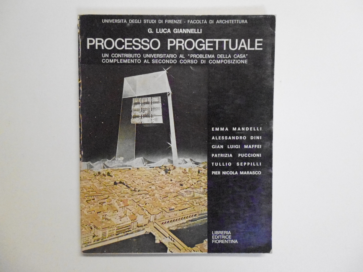 Giannelli Processo Progettuale Libreria Editrice Fiorentina 1972