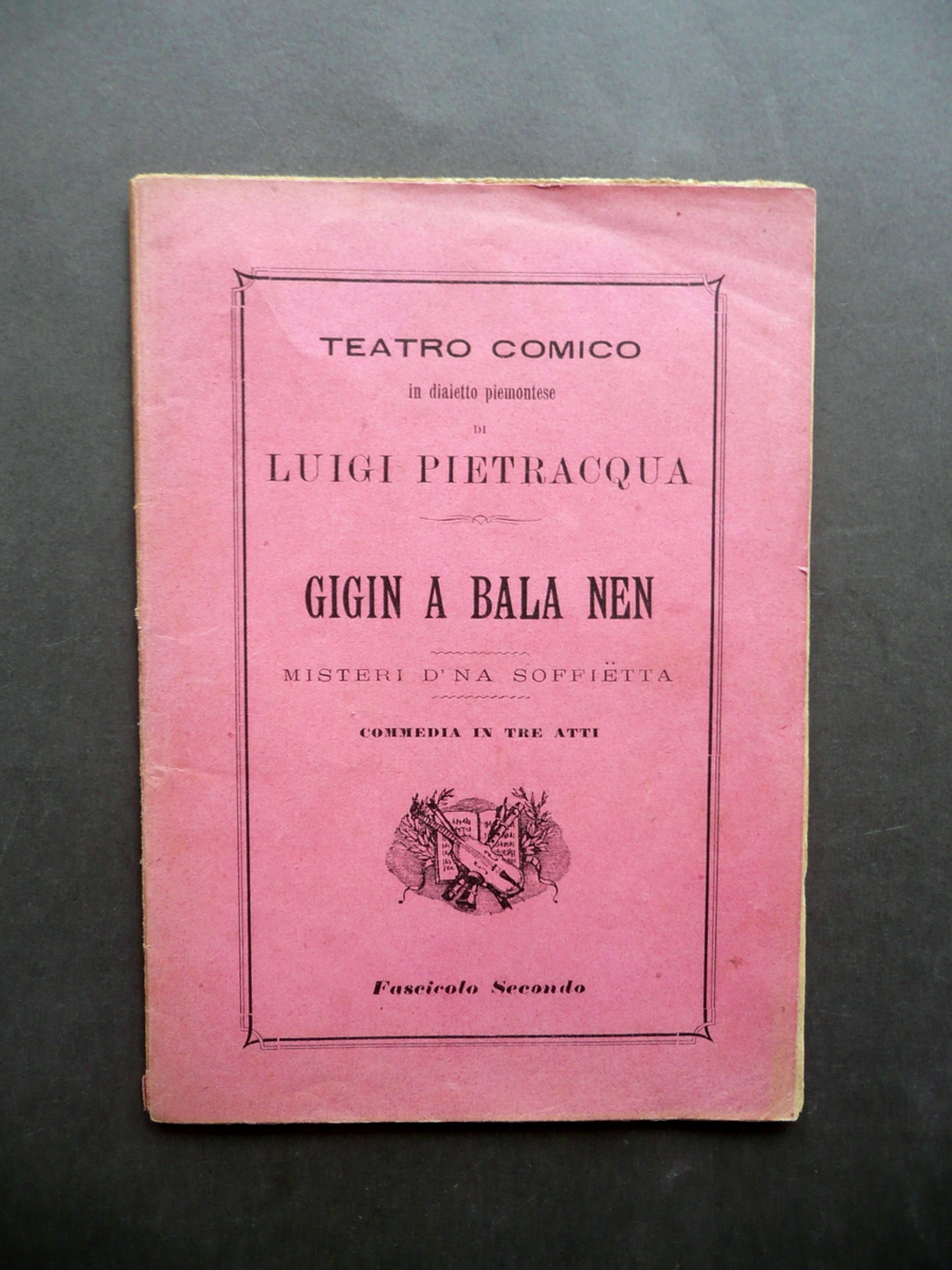 Gigin a Bala Nen Misteri d'na Soffietta Commedia Dialetto Piemontese …