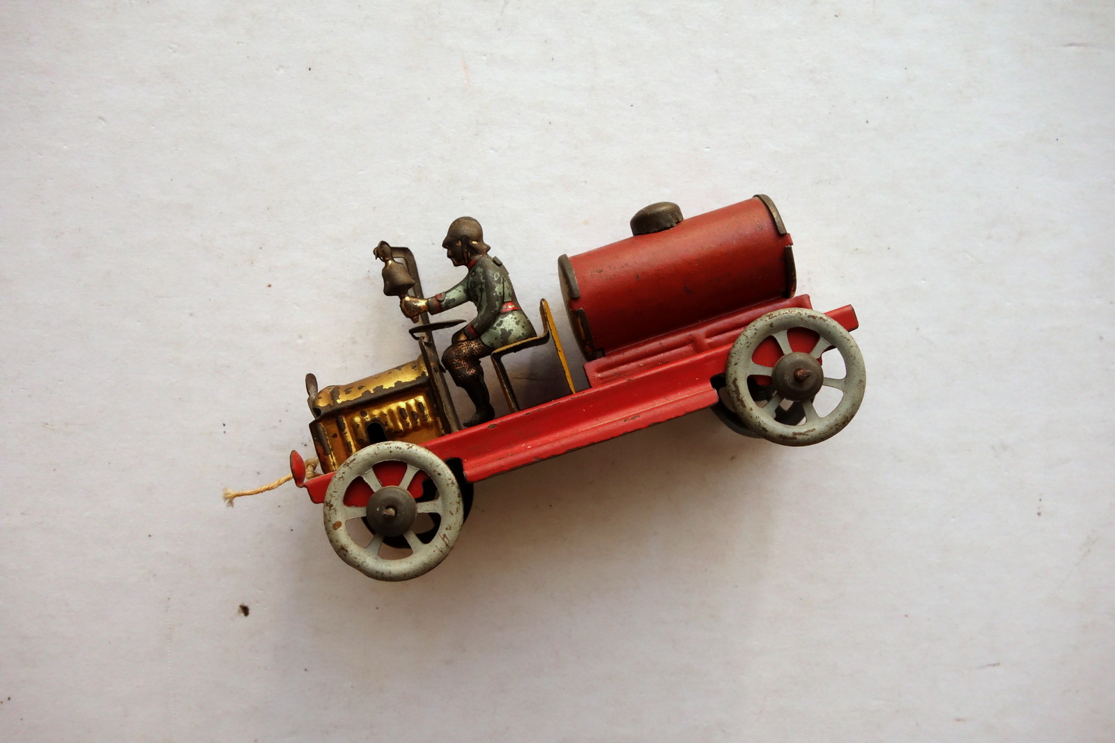 Giocattolo Tin Penny Toys J. Philipp Meier Autobotte Pompieri Latta …