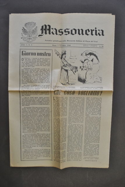 Giornale Massoneria Massoni Massonica Piazza del Ges˘ Roma Numeri 1 …
