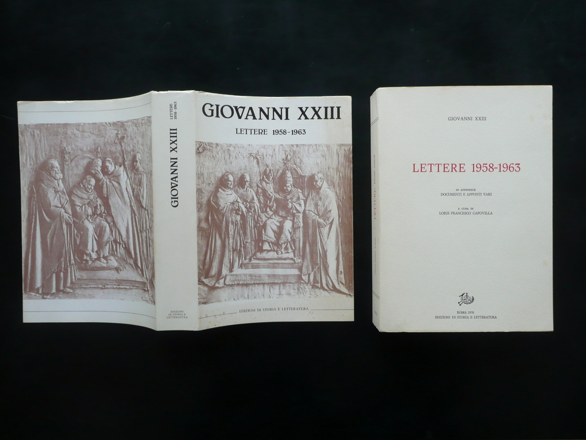 Giovanni XXIII Lettere 1958 1963 Edizioni di Storia e Letteratura …