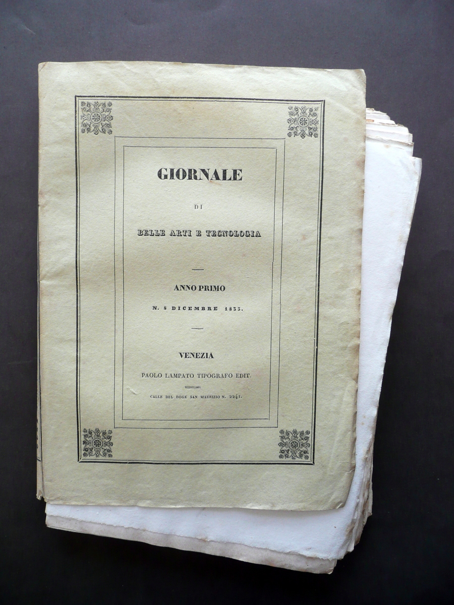 Gradinata Chiesa Schio Giornale di Belle Arti Tecnologia Anno Primo …