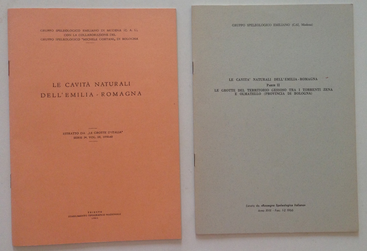 Gruppo Speleologico Emiliano CAI Modena Cavit‡ Naturali Emilia Romagna Bologna