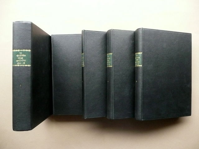 Guerra Mondiale Nazioni 1914 1918 Treves Milano 9 Volumi 1927 …