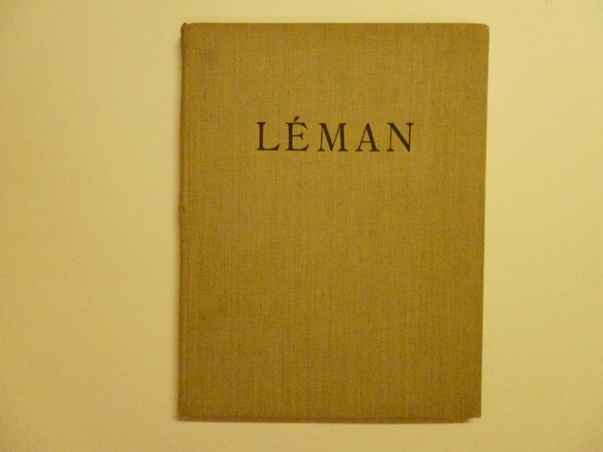 Guex Andre LÈman Editions Jean Marguerat 1947 Benedikt Rast