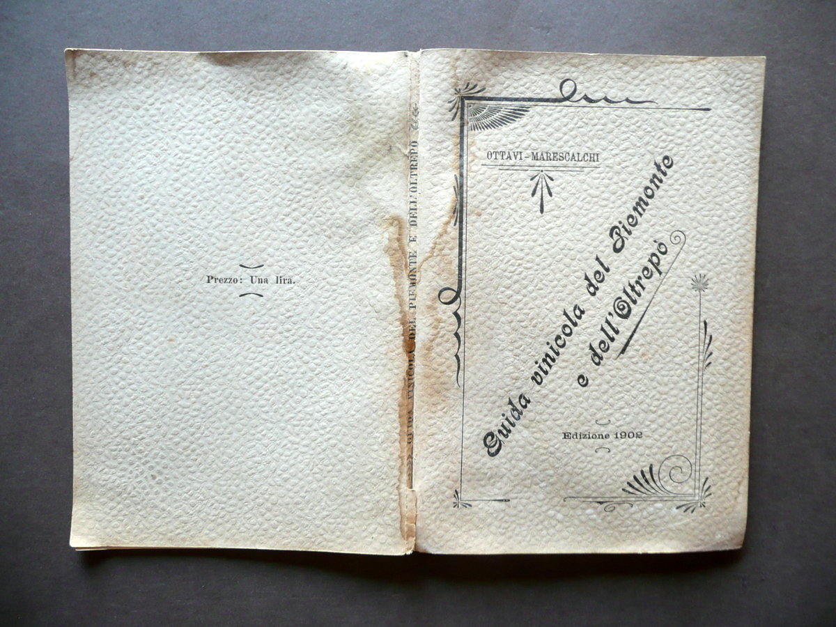 Guida Vinicola del Piemonte e dell'OltrepÚ Ottavi Cassone Casale Monferrato …