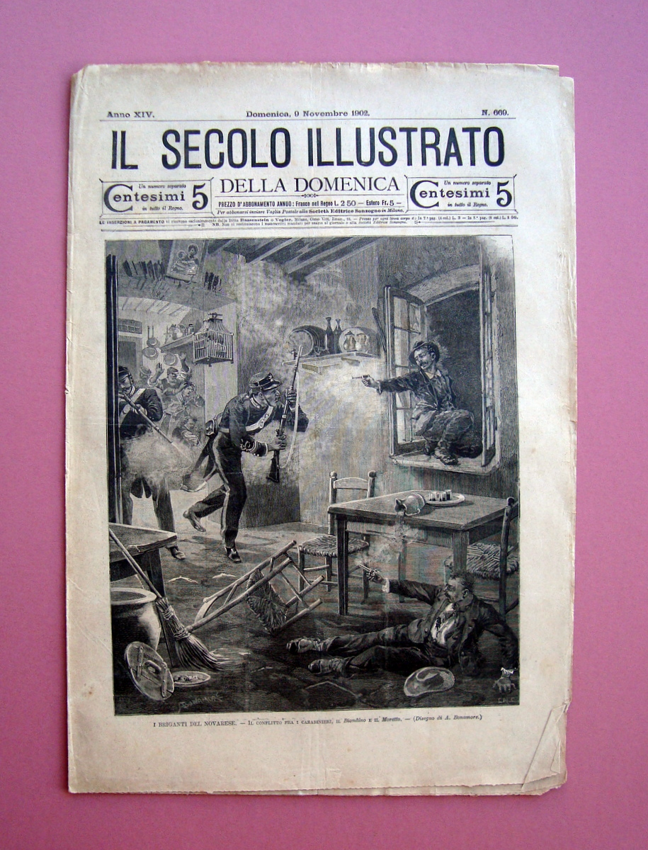 I Briganti nel Novarese Il Secolo Illustrato N 669 \ …