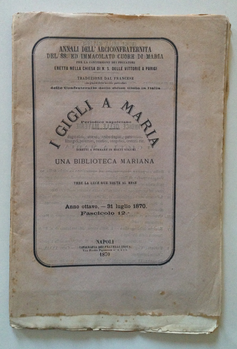 I Gigli a Maria Sulla Storia del Santuario di n …