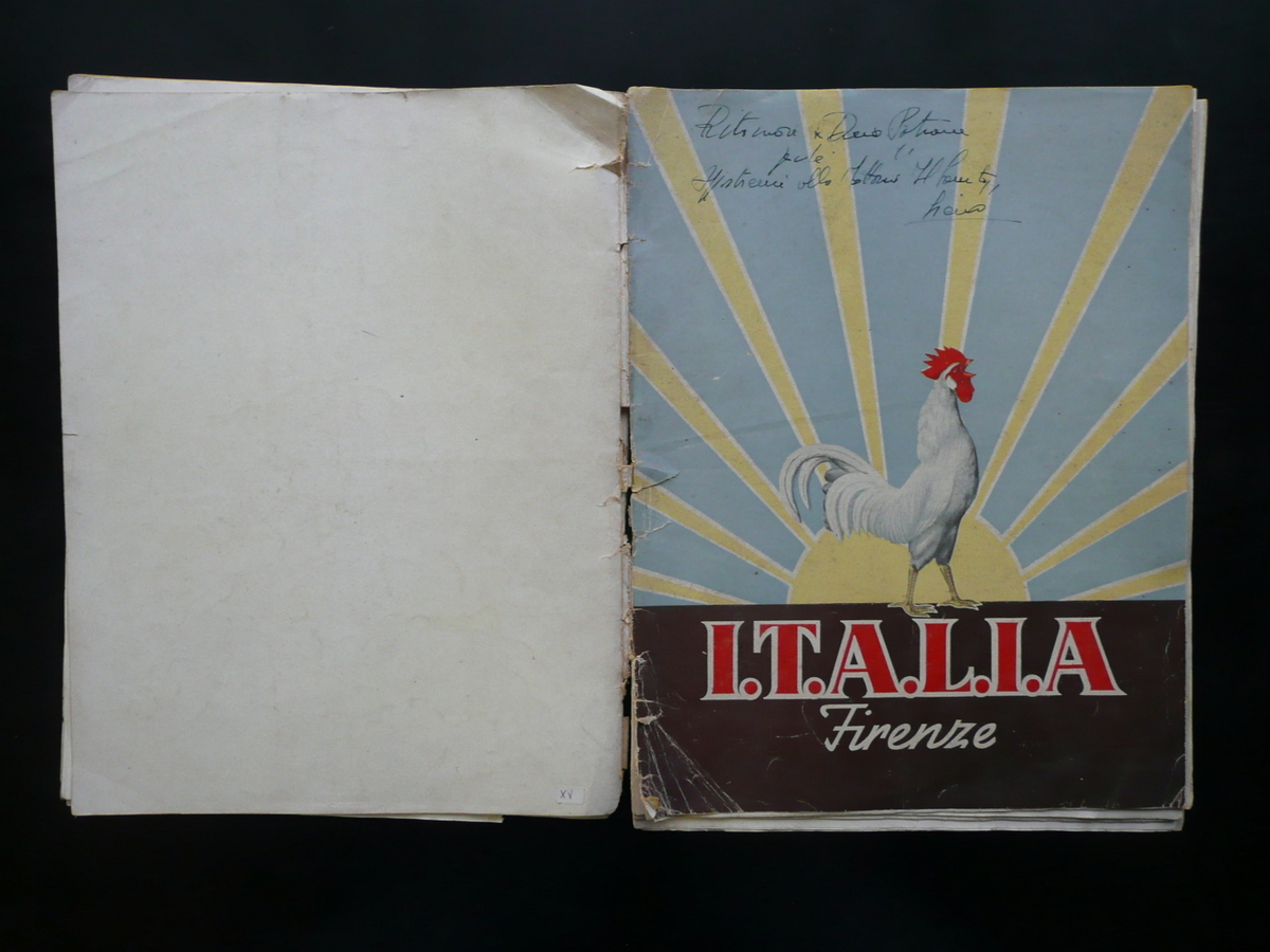 I.T.A.L.I.A. Firenze Catalogo Industriale Materiale d'Allevamento Pollame 1950