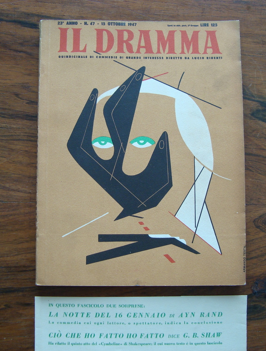 Il Dramma quindicinale di Commedie 1947 n 47 Lucio Ridenti …