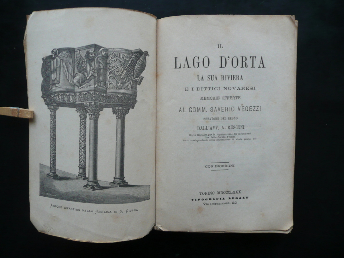 Il Lago d'Orta La Sua Riviera e i Dittici Novaresi …