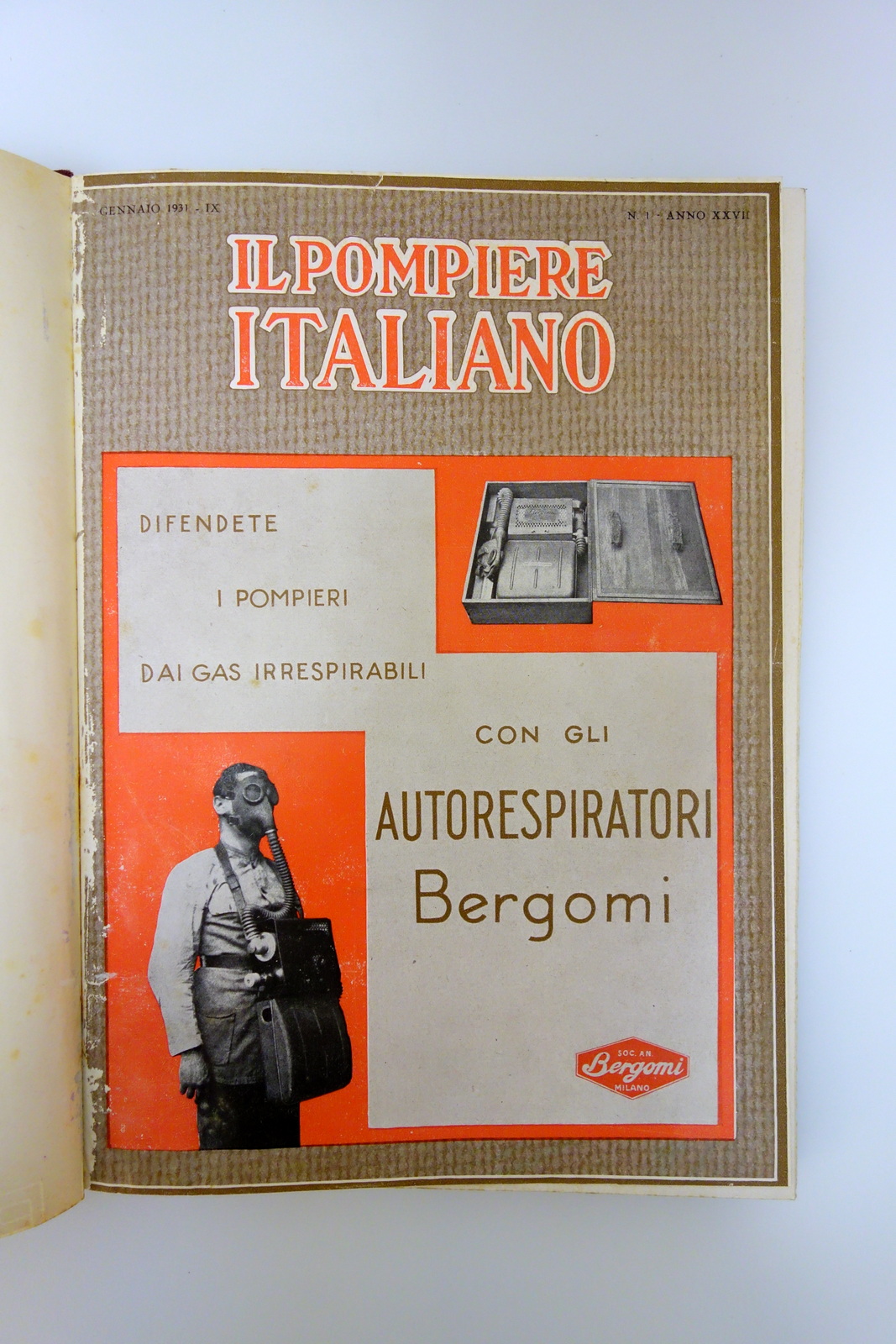 Il Pompiere Italiano 12 Numeri Anno Completo 1931 Vigili del …