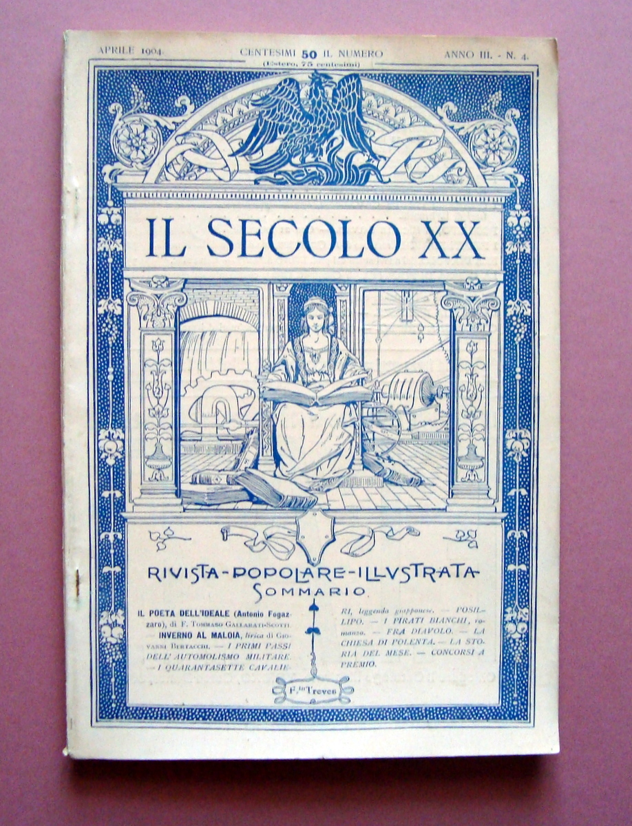 Il Secolo XX Anno III N 4 Aprile 1904 Posillipo …