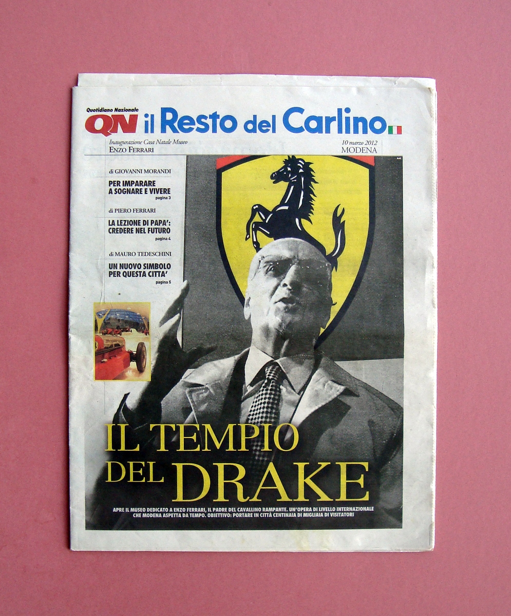 Il Tempio del Drake Inaugurazione Casa Natale Il Resto del …