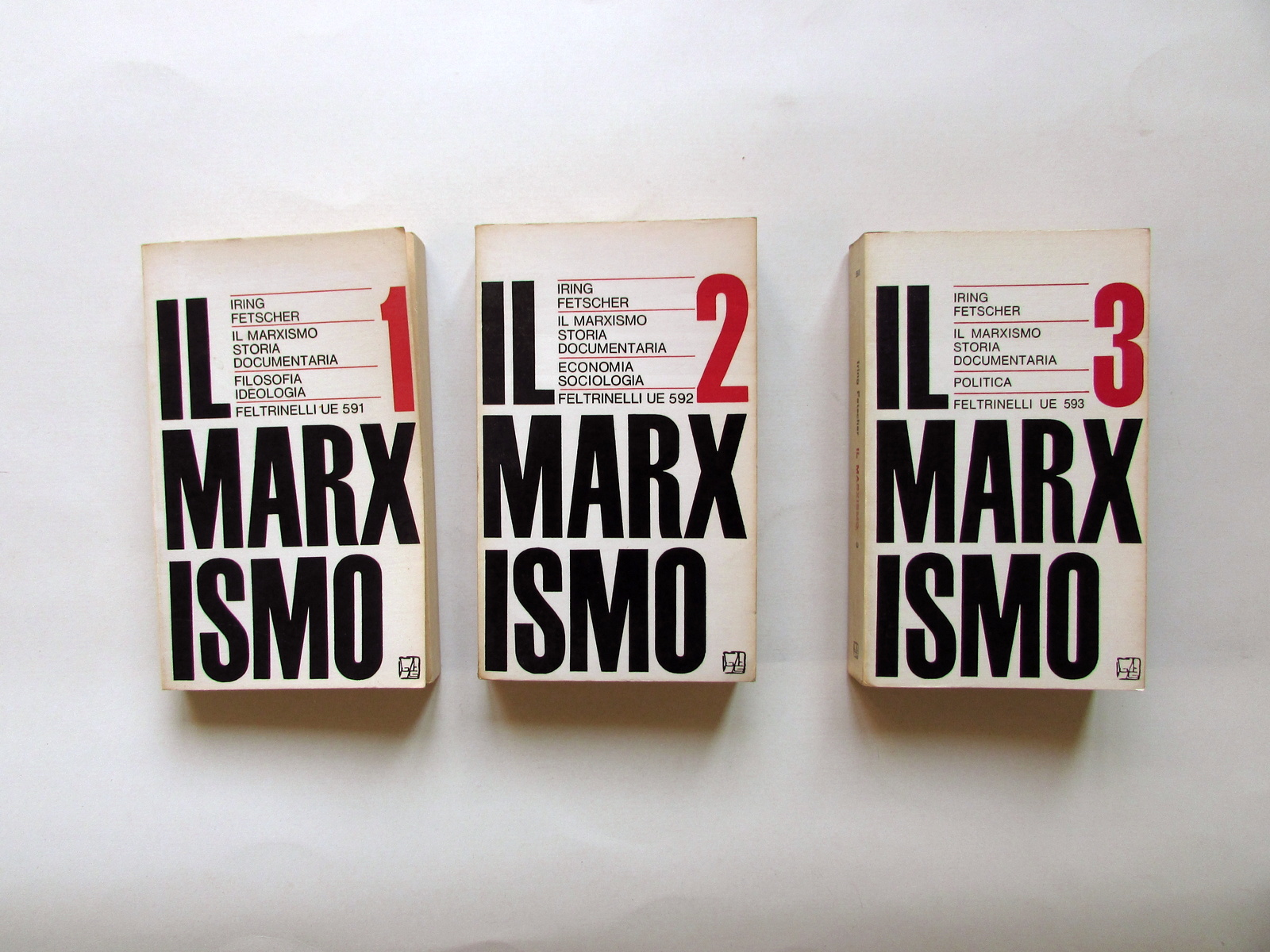 Iring Fetscher il Marxismo Storia Documentaria Feltrinelli UE 3 Volumi1 …