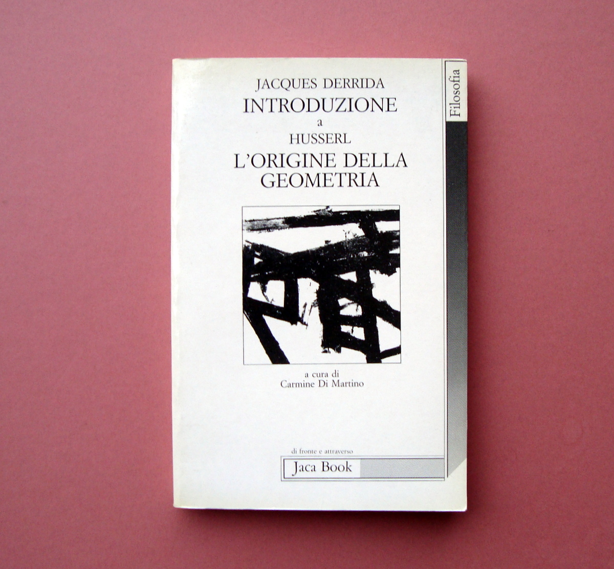 J.Deridda Introduzione a Husserl Origine Geometria Jaca Book 1987