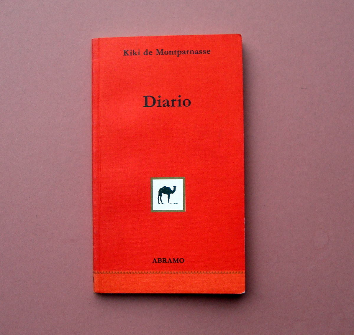 Kiki de Montparnasse Diario 1995 Abramo Editore Raro Esaurito