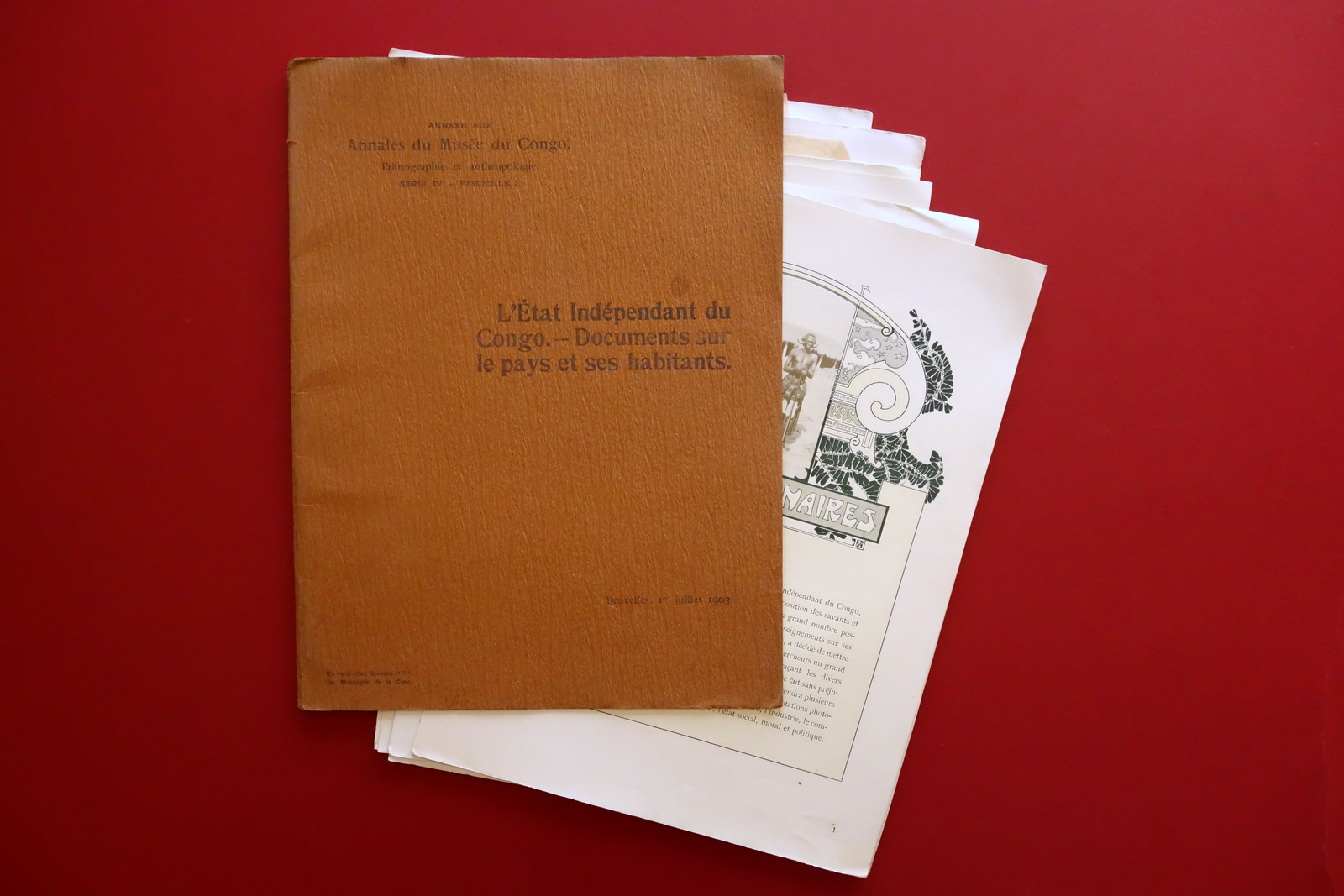 L'Etat Independant du Congo le Pays et ses Habitants Fascicule …