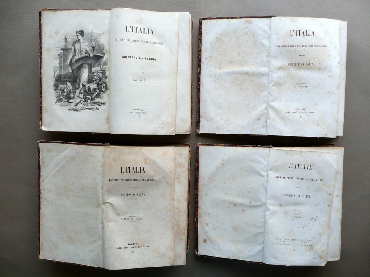 L'Italia dai Tempi pi˘ Antichi fino ai Nostri Giorni La …