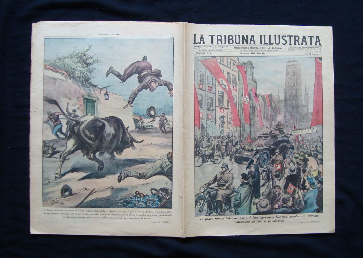 L'Italia Illustrata Anno XLVII N 38 17 settembre 1939 Truppe …