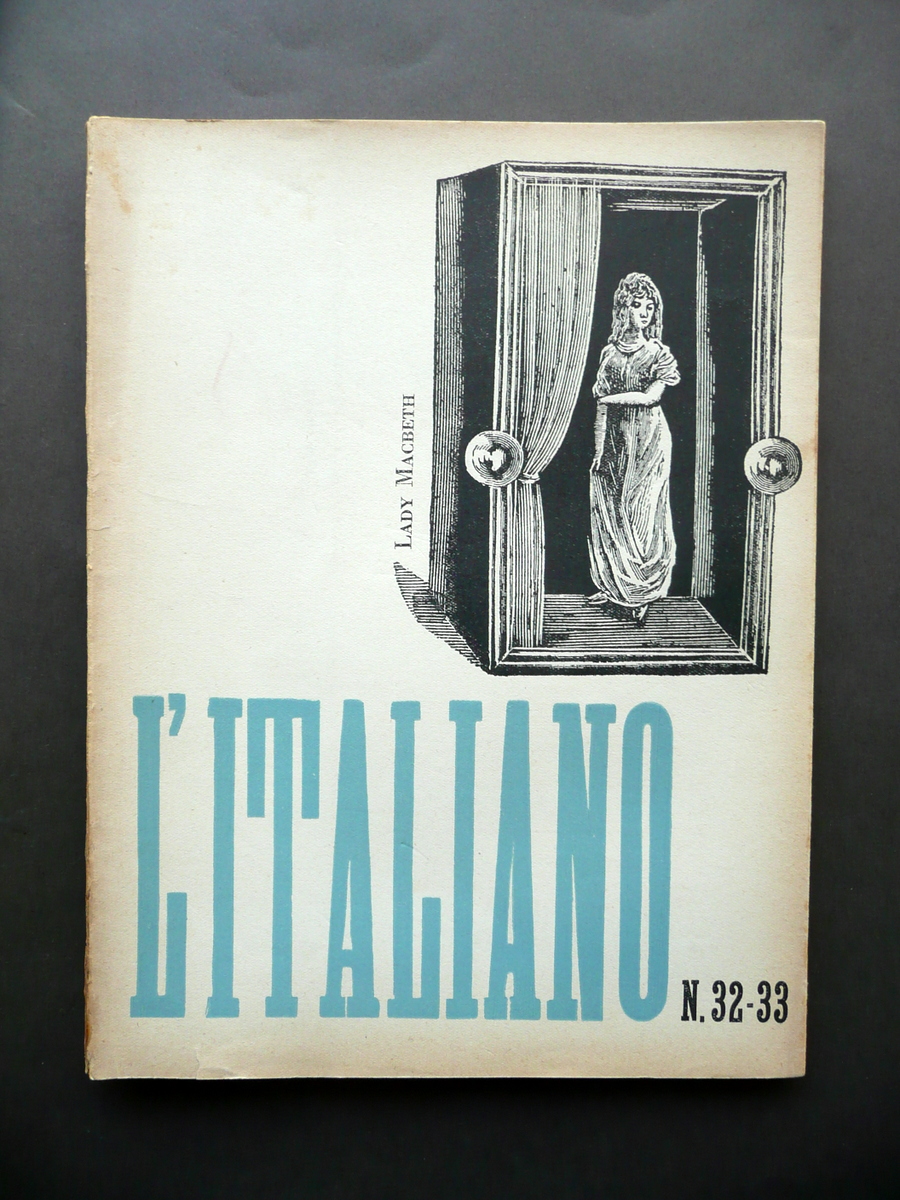 L'Italiano Leo Longanesi Anno X N. 32-33 Roma 1935 Bartolini …