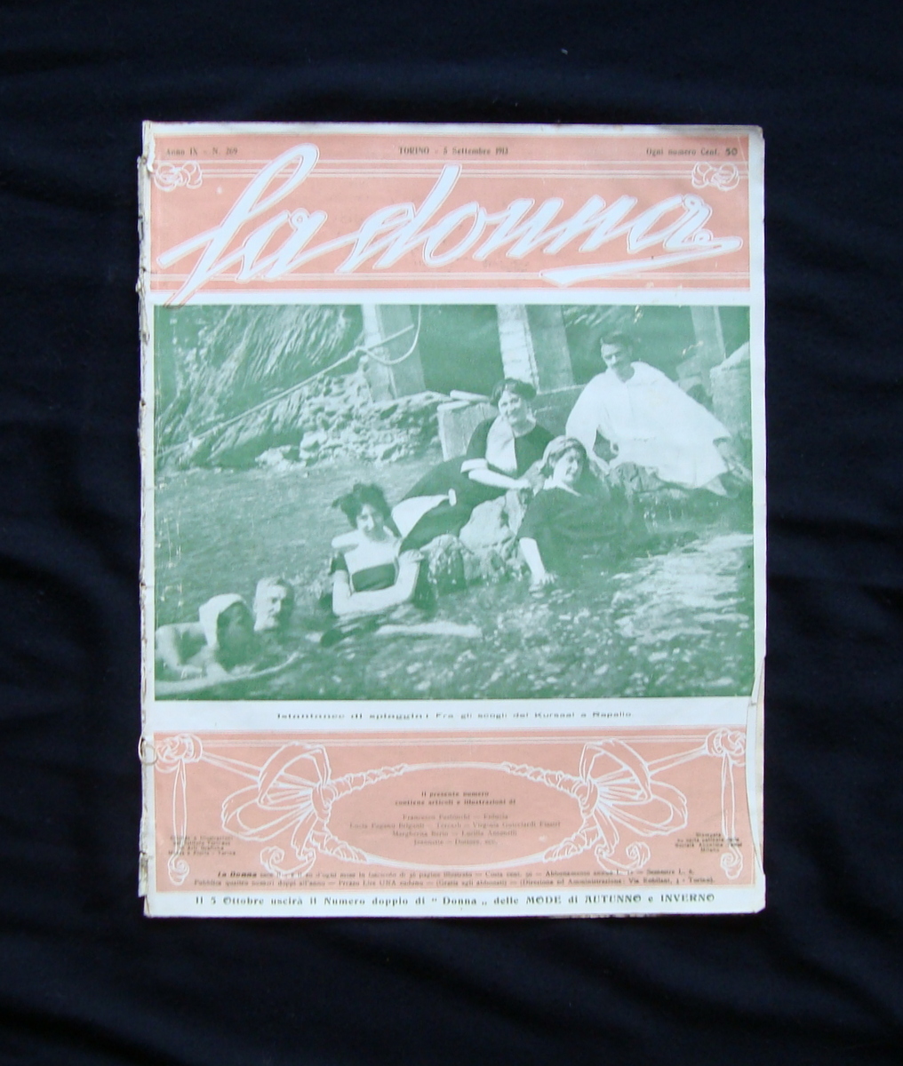 La Donna Anno IX N 209 5 settembre 1913 Rapallo …